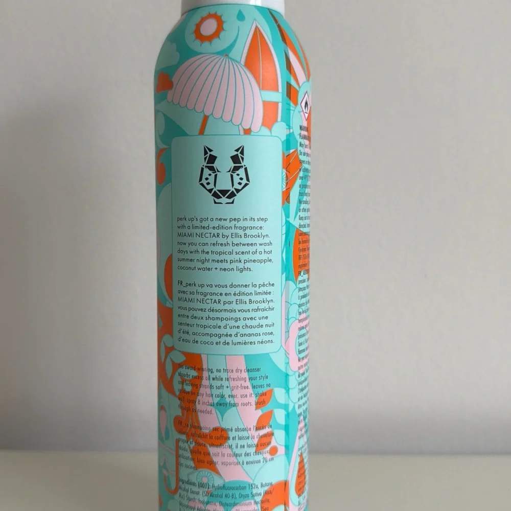 Amika Miami Nectar Dry Shampoo PERK UP dry shampoo 5.3 Fl Oz / 189 ml new 🍊